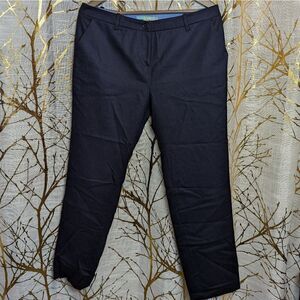 Boden wool slacks, navy blue